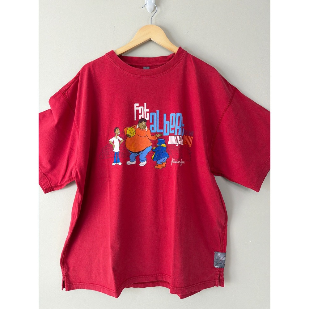 Platinum FUBU Y2K  T-Shirt 2XL Fat Albert Junkyard Gang Graphic Hip Hop Street
